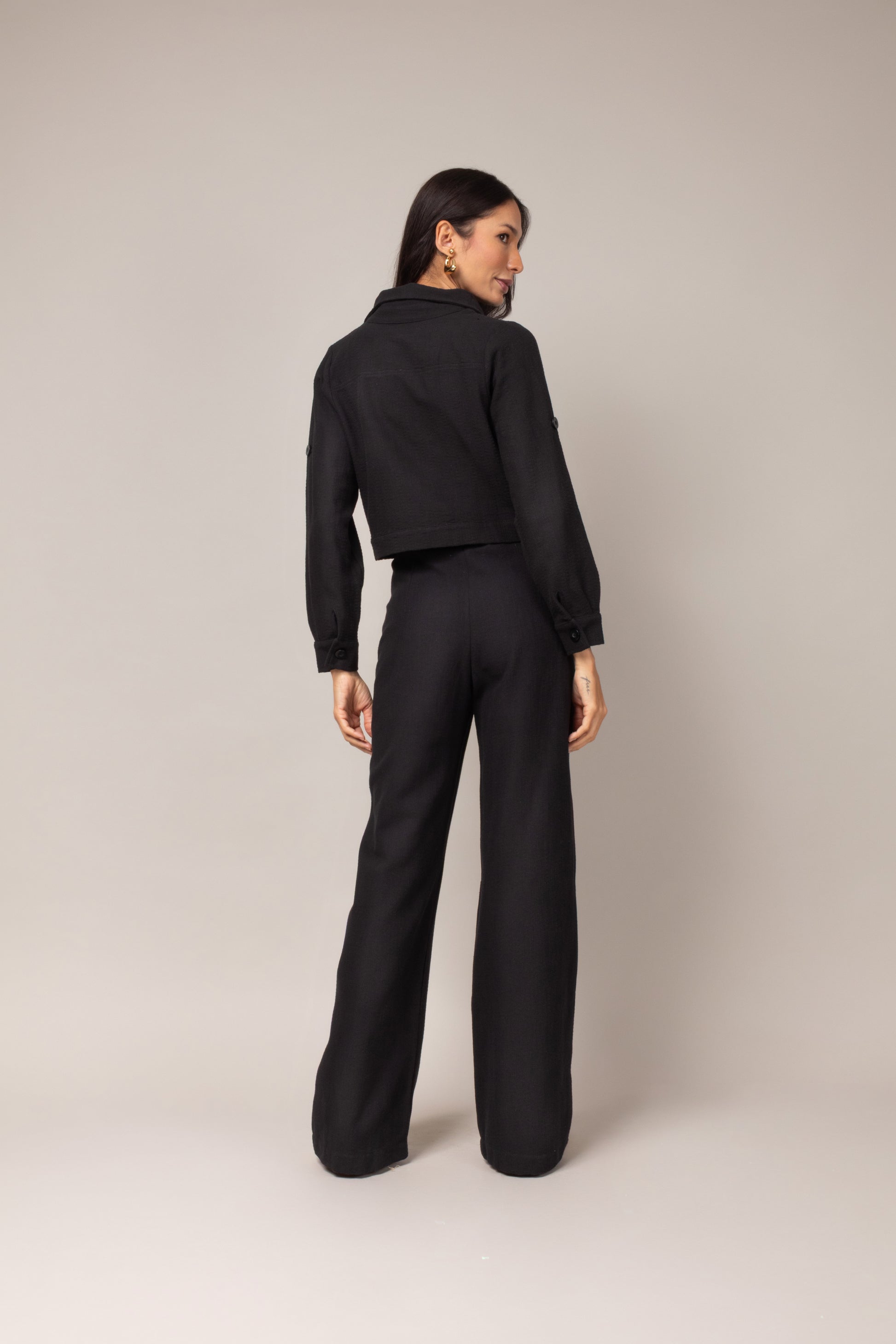 Conjunto de alfaiataria casual