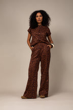 Conjunto animal print neoprene