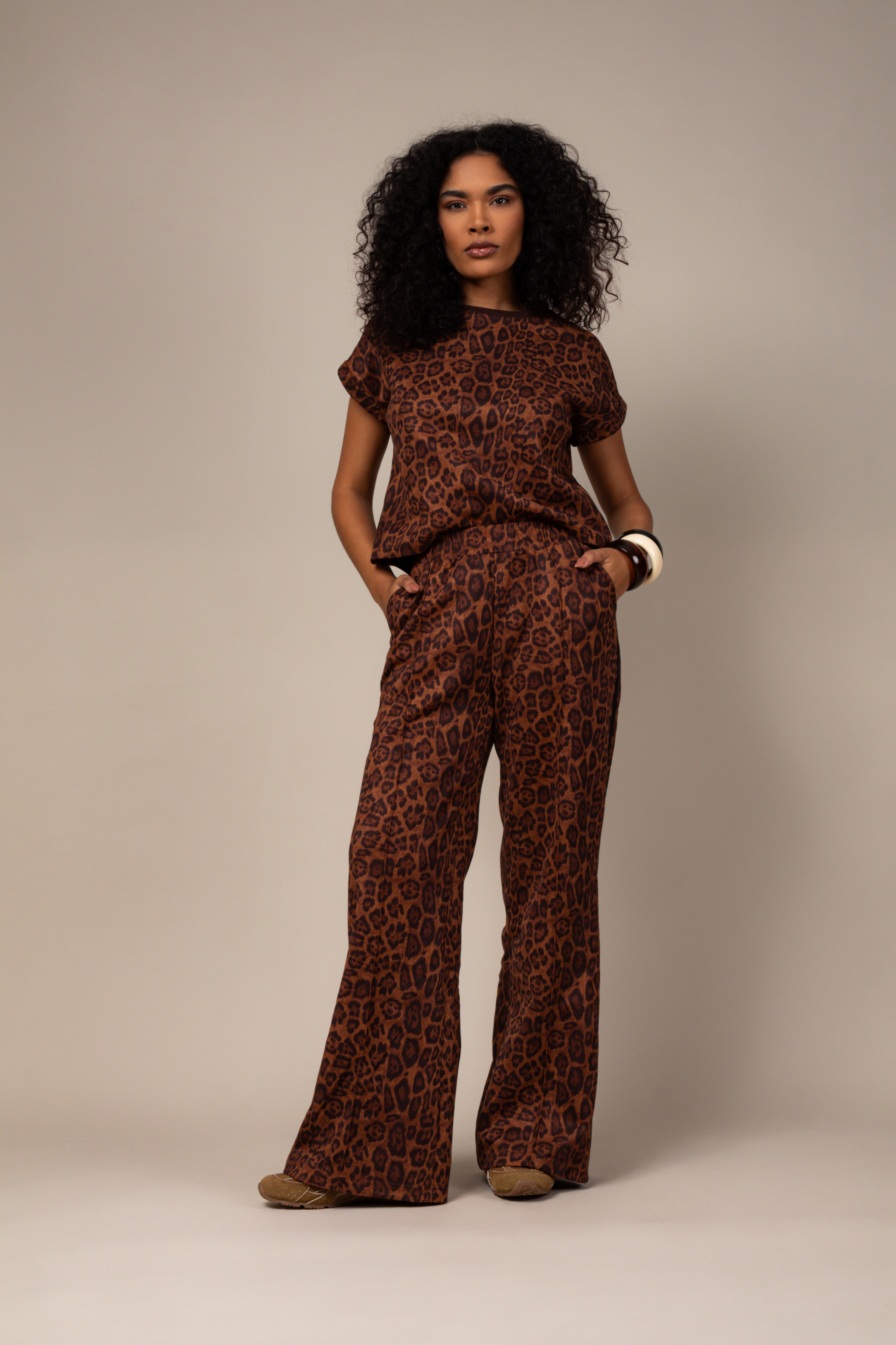 Conjunto animal print neoprene