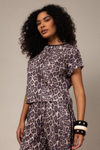 Conjunto animal print neoprene