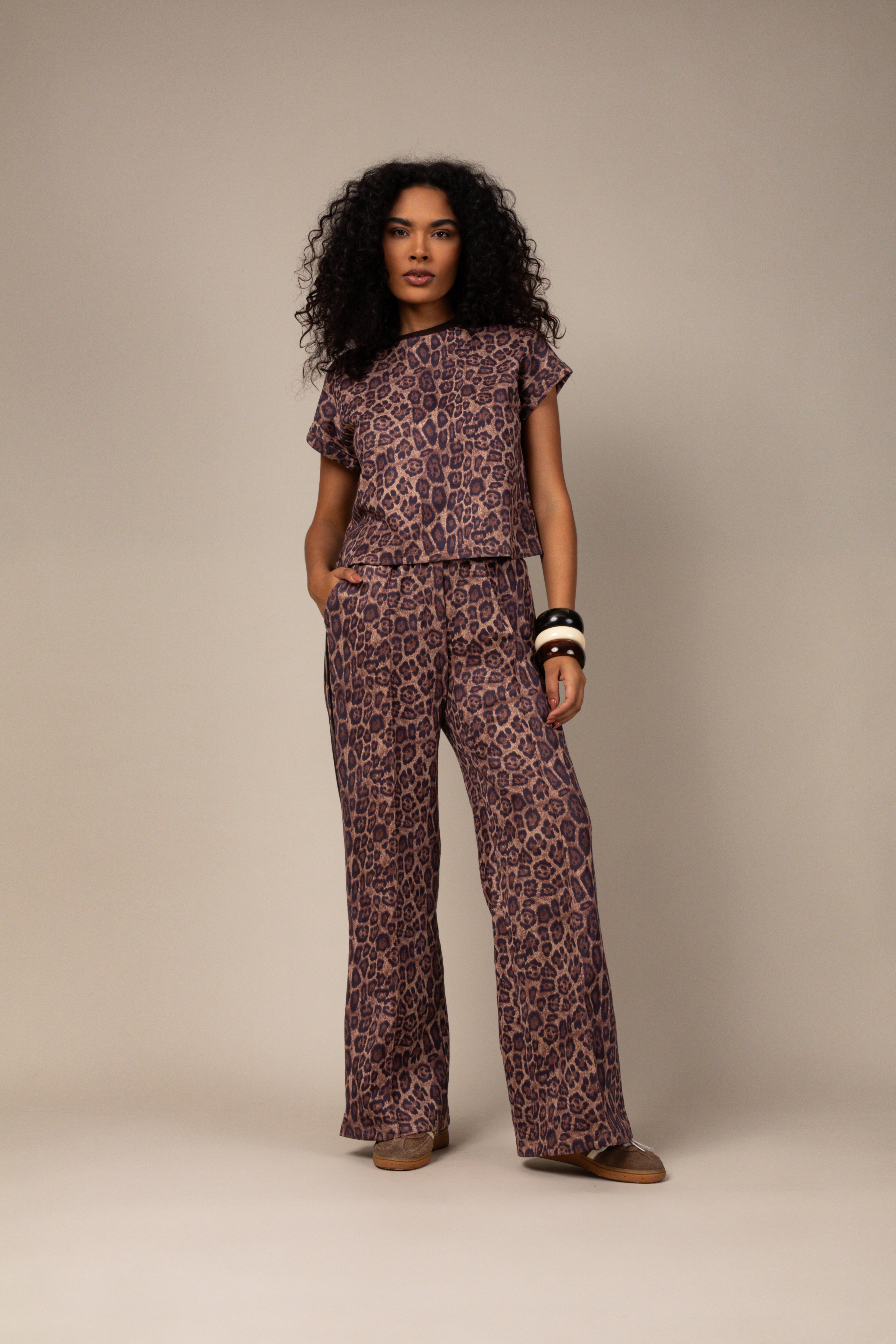 Conjunto animal print neoprene