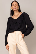 Calça alfaiataria com friso