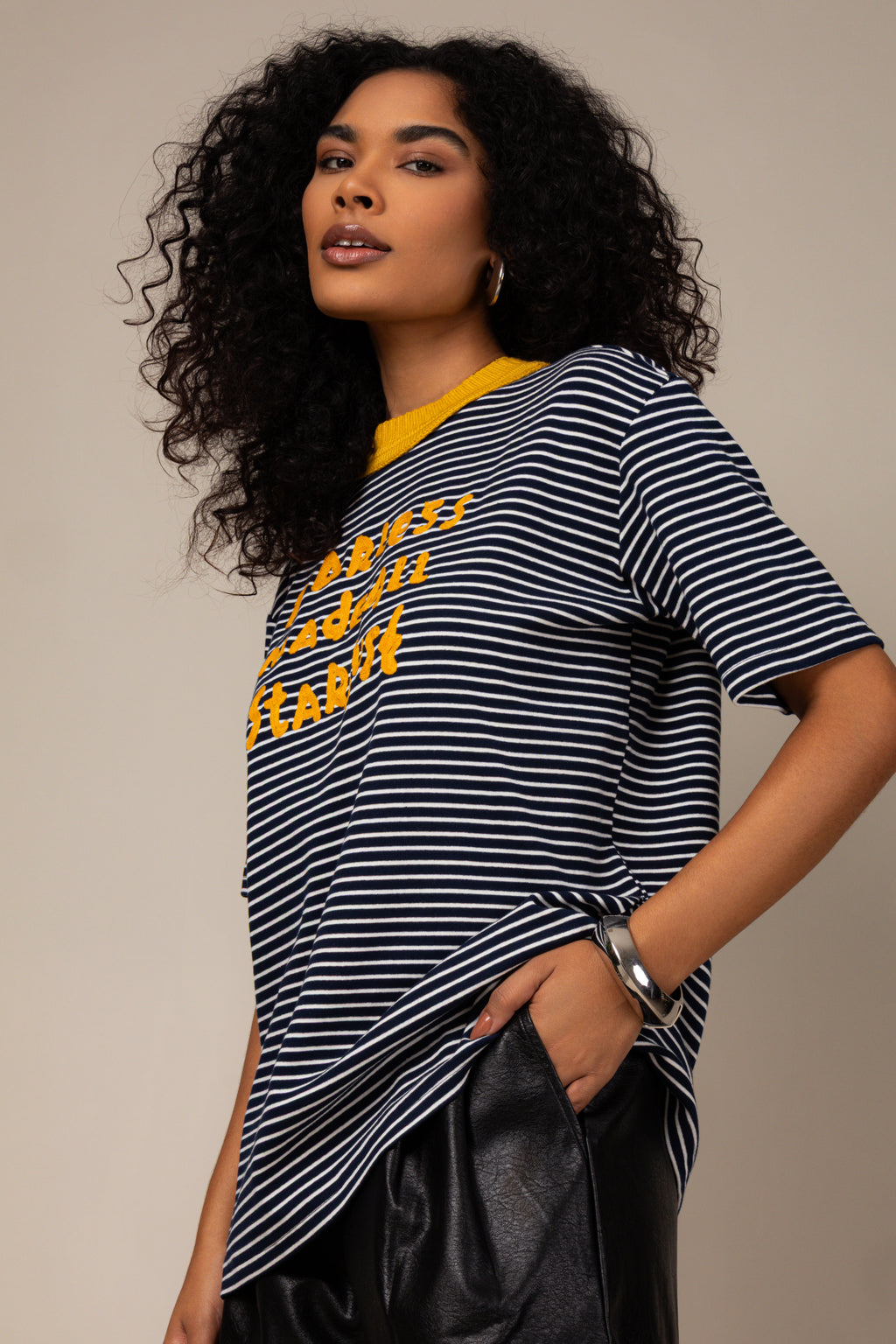 T-shirt listras