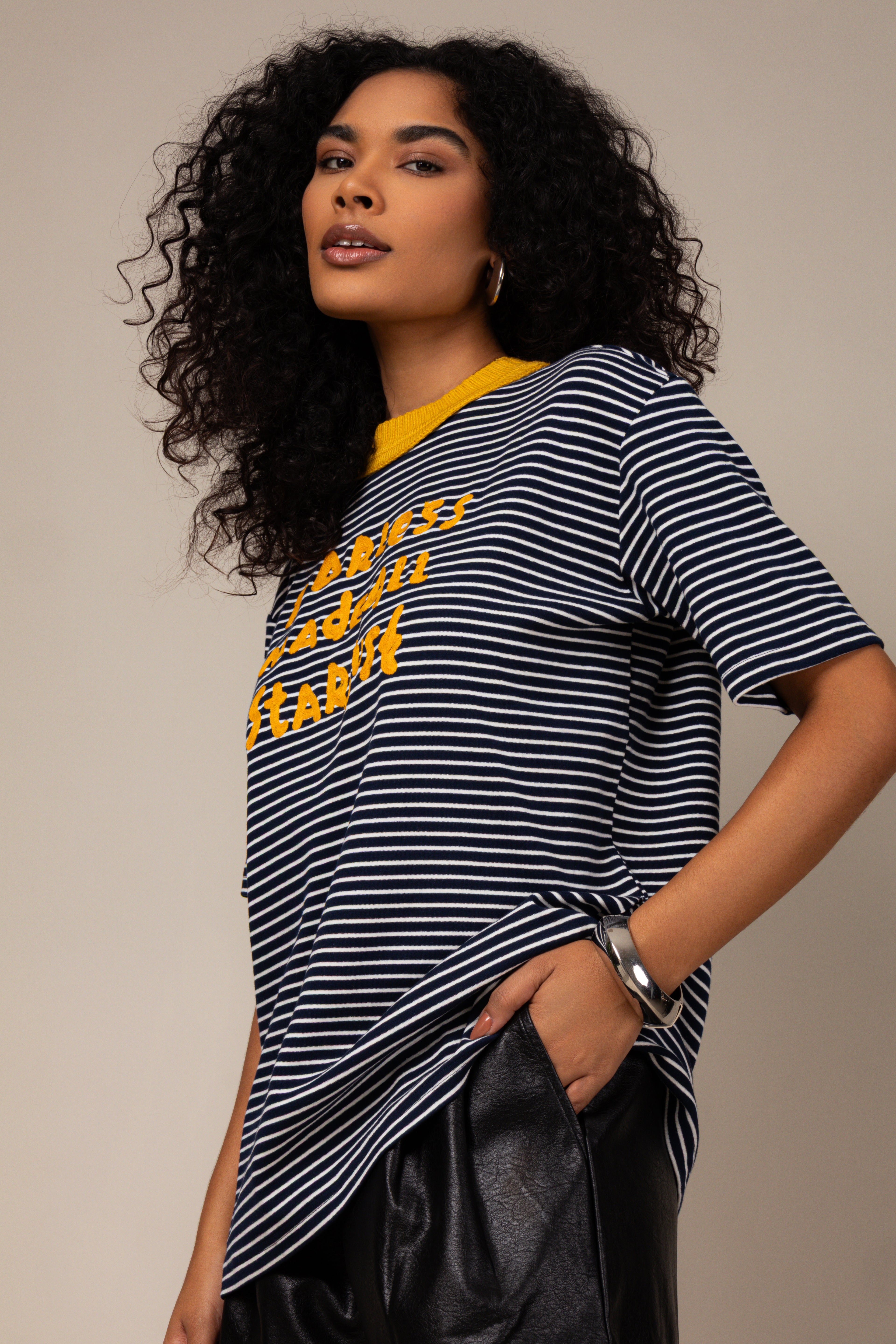 T-shirt listras