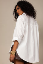 Camisa com detalhes bordados