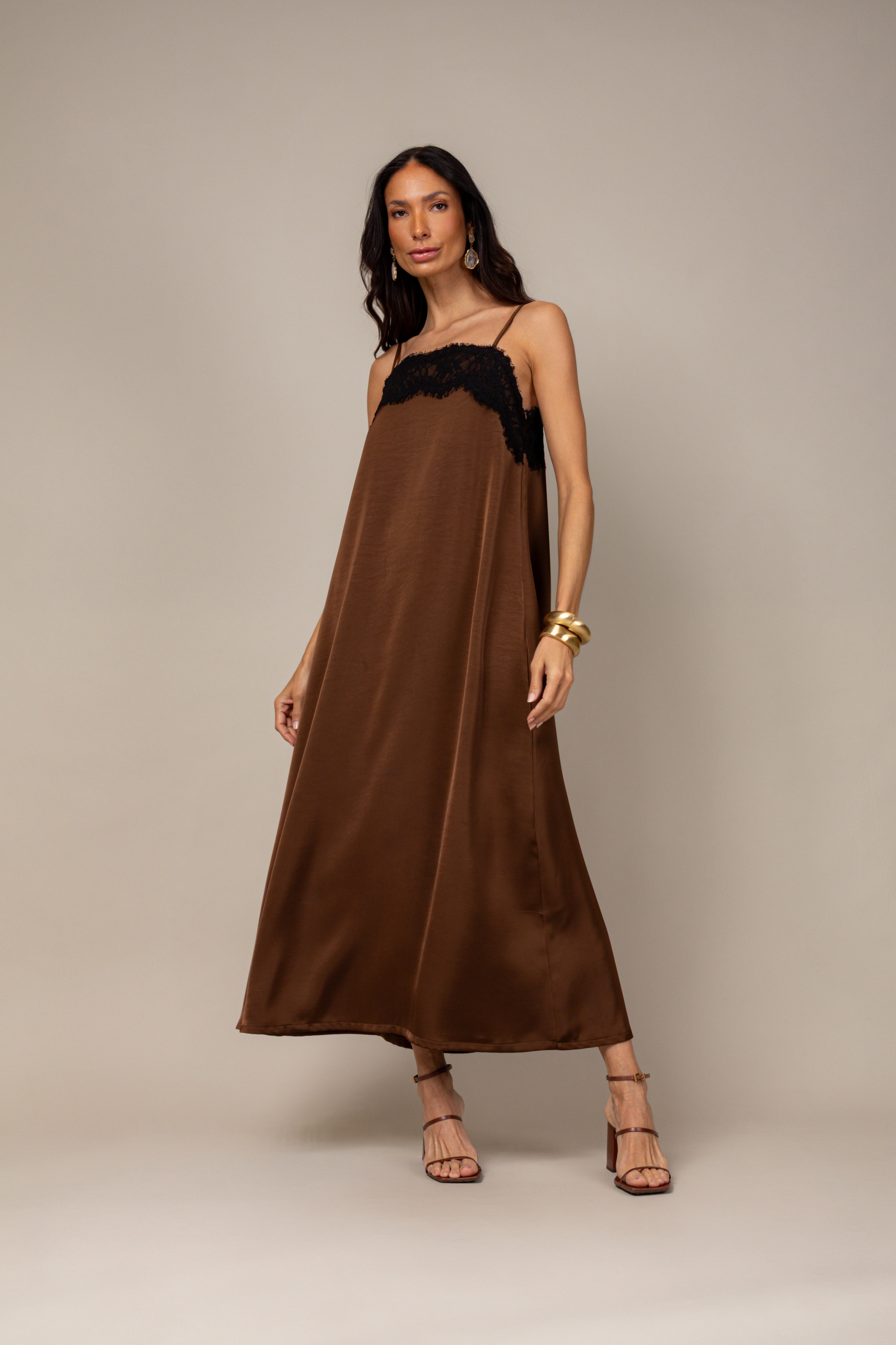 Sleep dress com renda