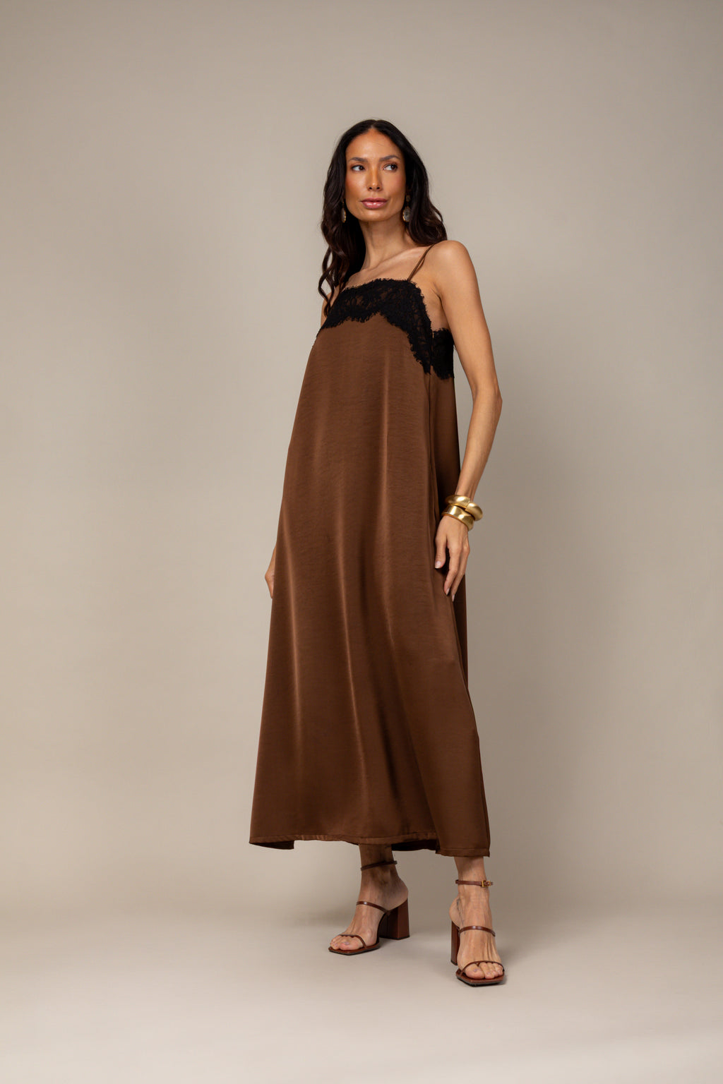 Sleep dress com renda
