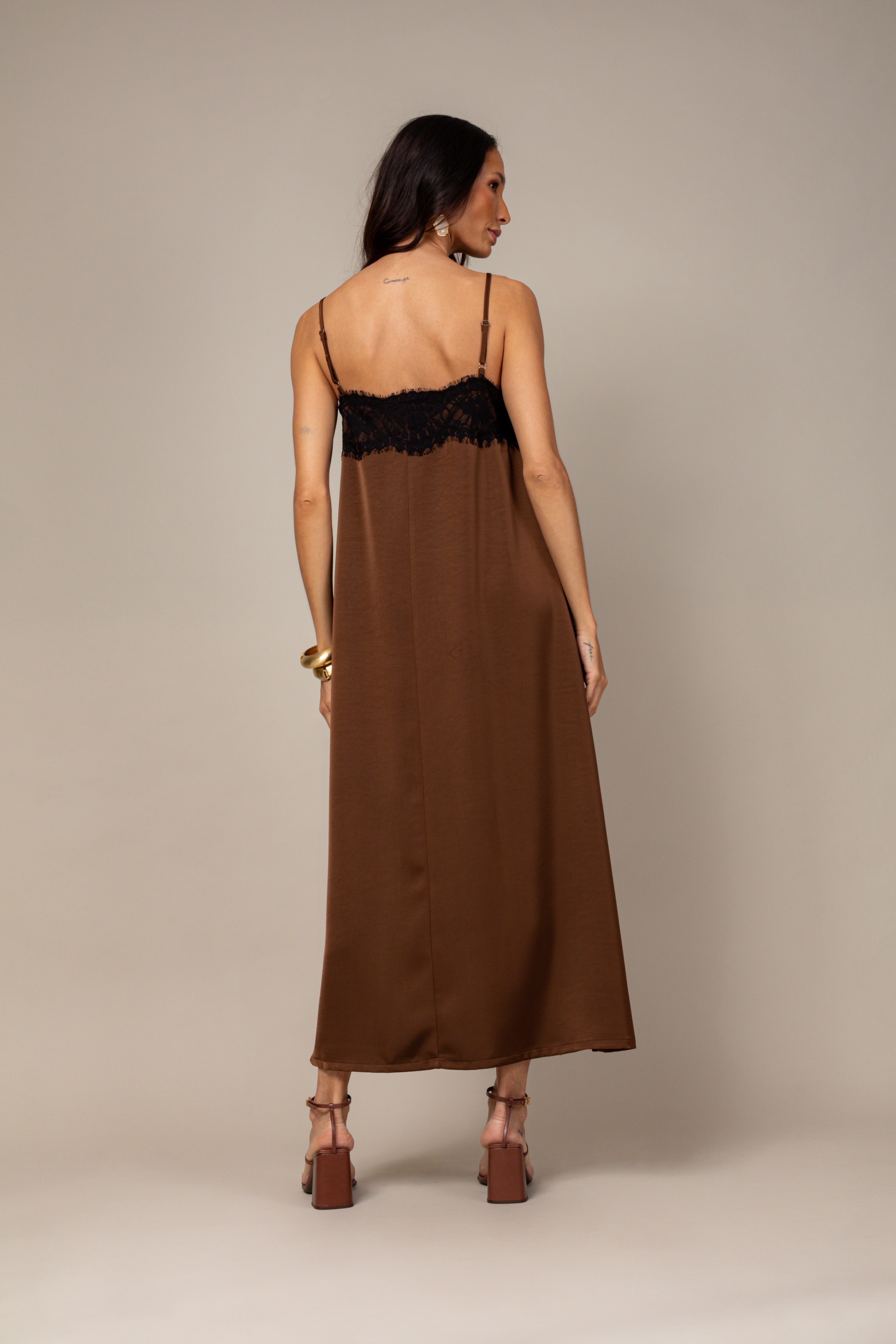 Sleep dress com renda