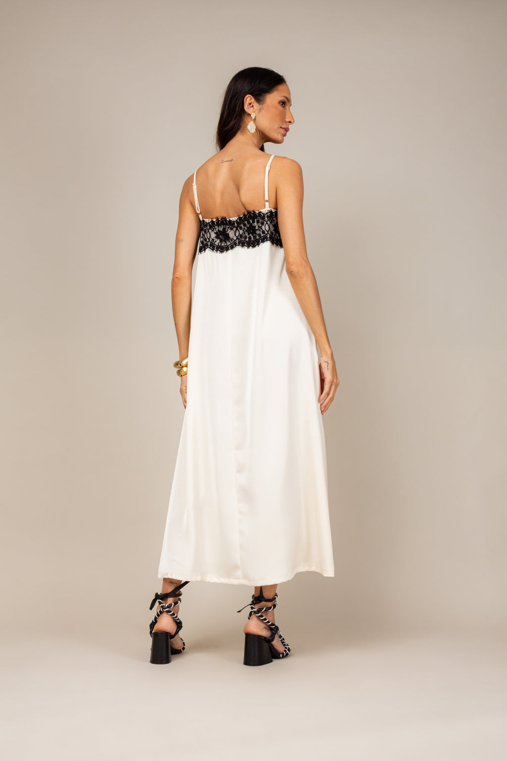 Sleep dress com renda