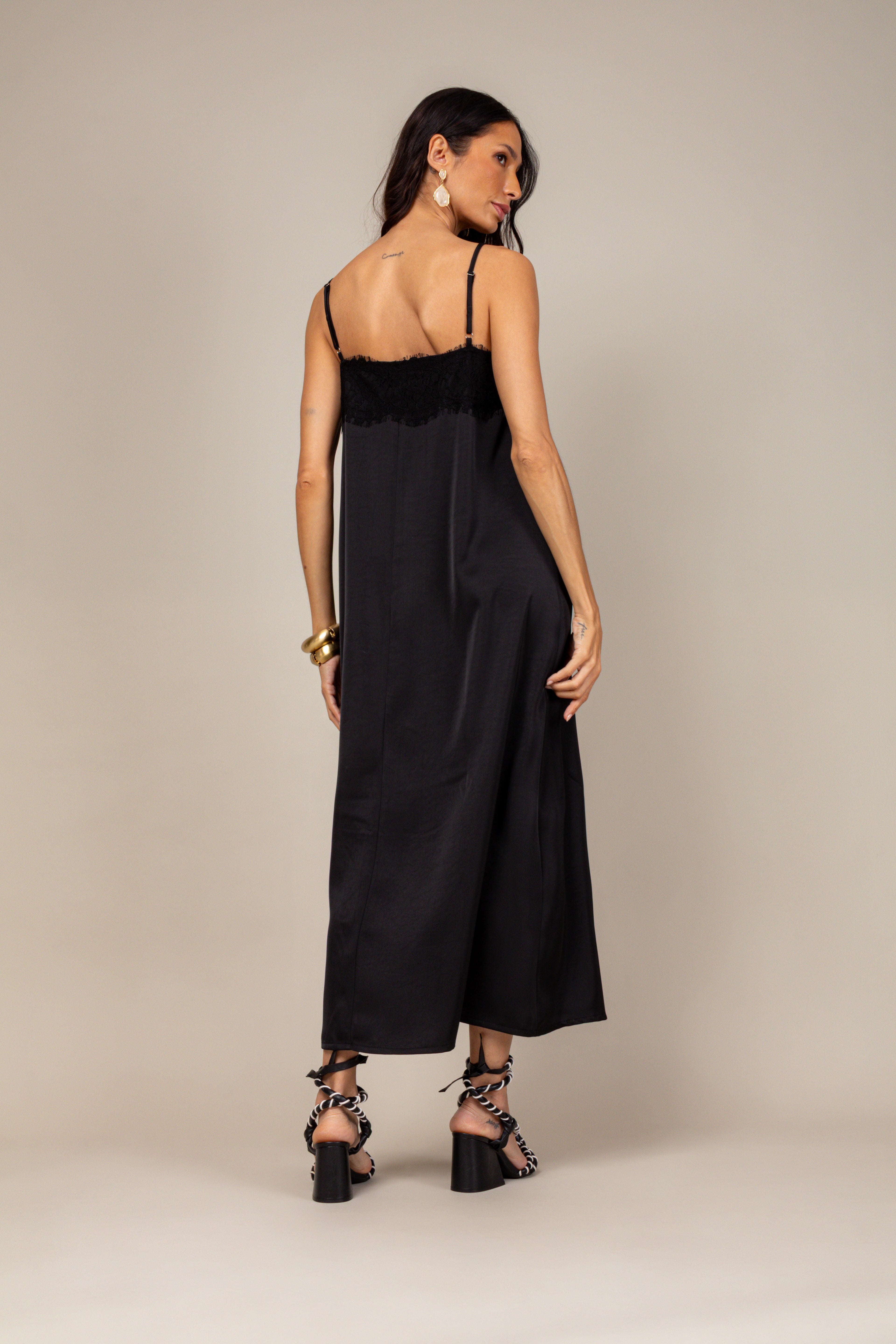 Sleep dress com renda