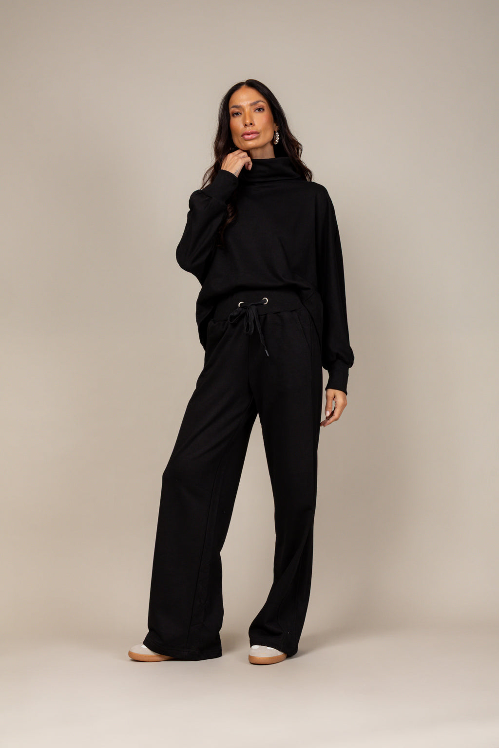 Conjunto soft gola ampla