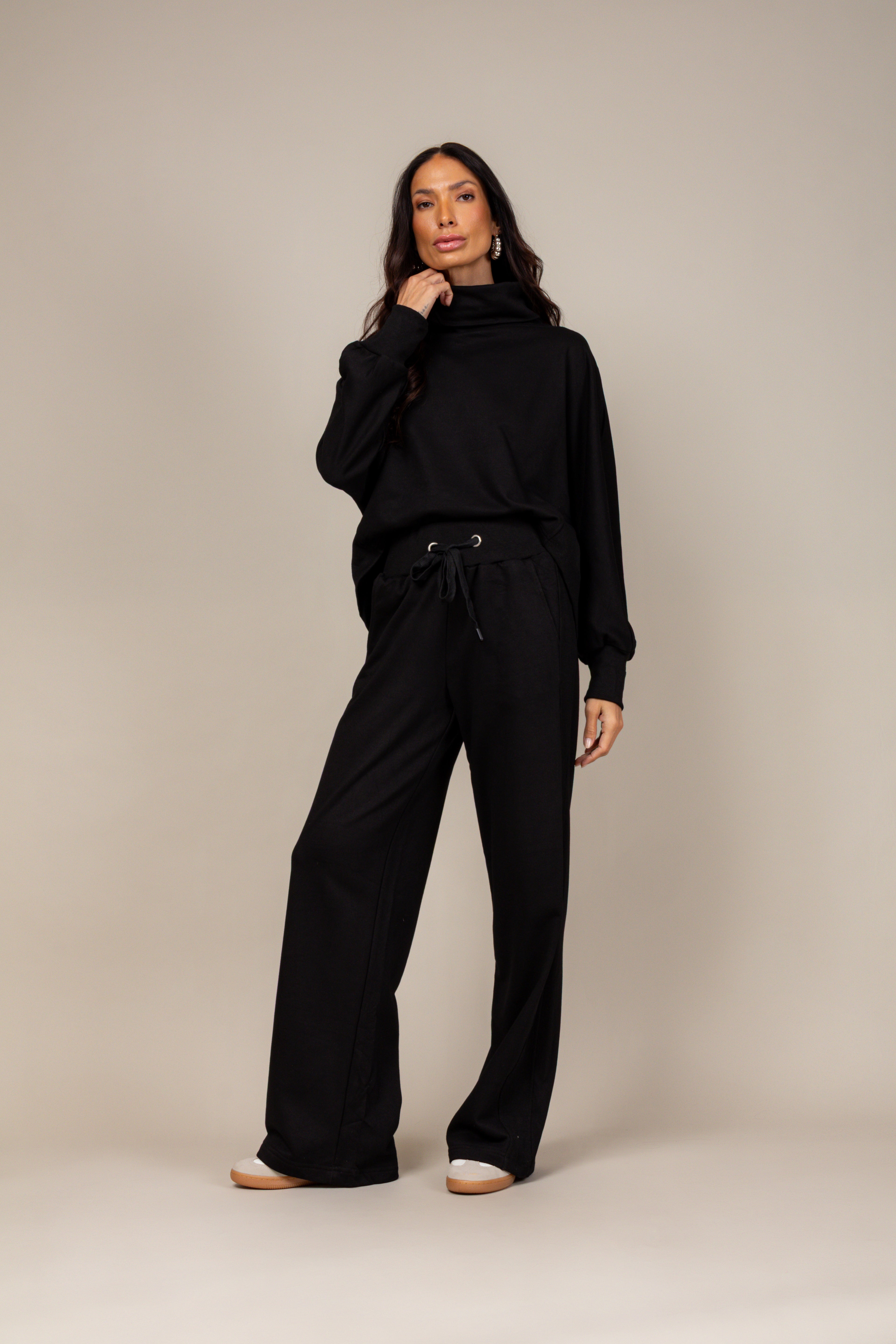 Conjunto soft gola ampla