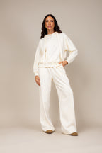 Conjunto moletom soft com capuz