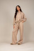 Conjunto moletom soft com capuz