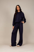 Conjunto moletom soft com capuz