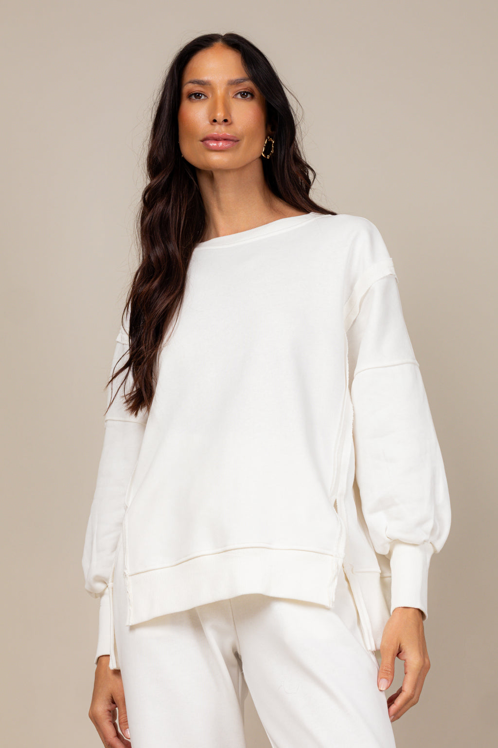 Conjunto moletinho wide leg