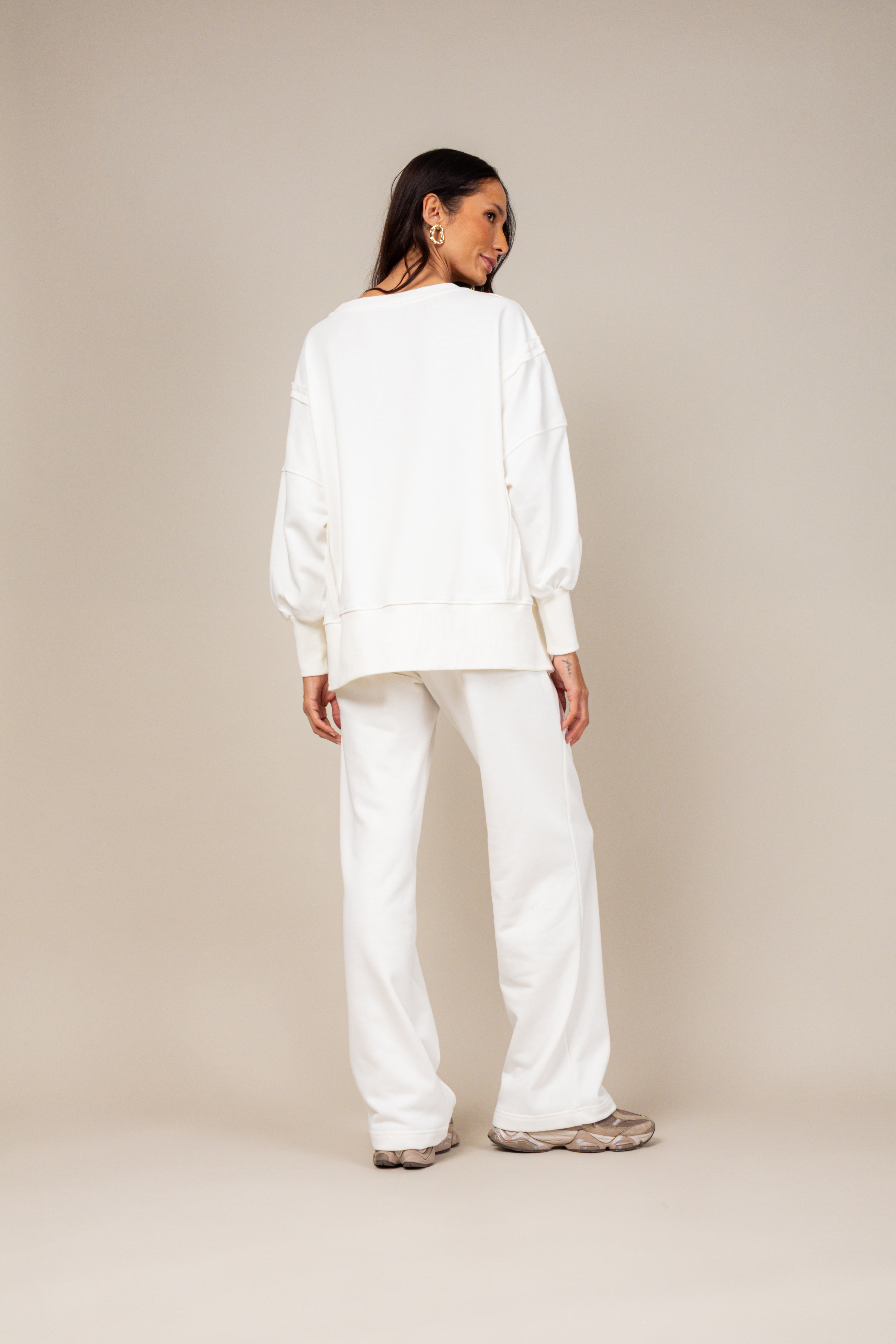 Conjunto moletinho wide leg