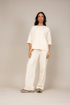 Conjunto moletom manga 3/4