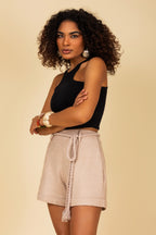 Cropped ribana regata halter