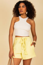 Cropped ribana regata halter