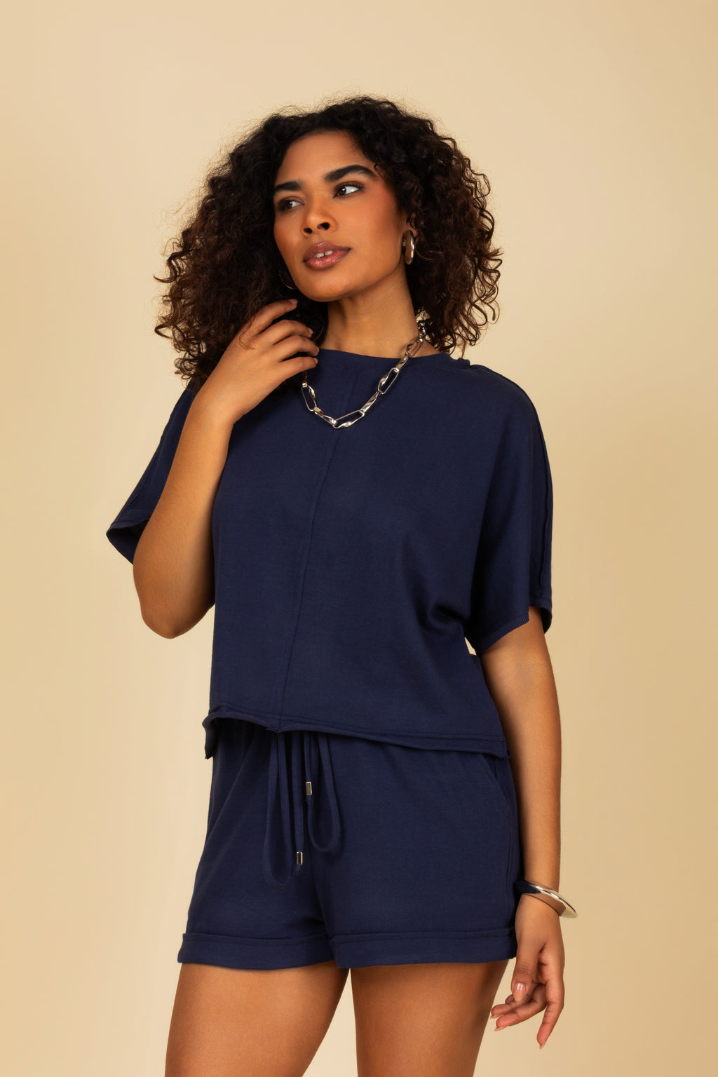 Conjunto blusa e short