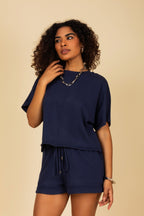 Conjunto blusa e short