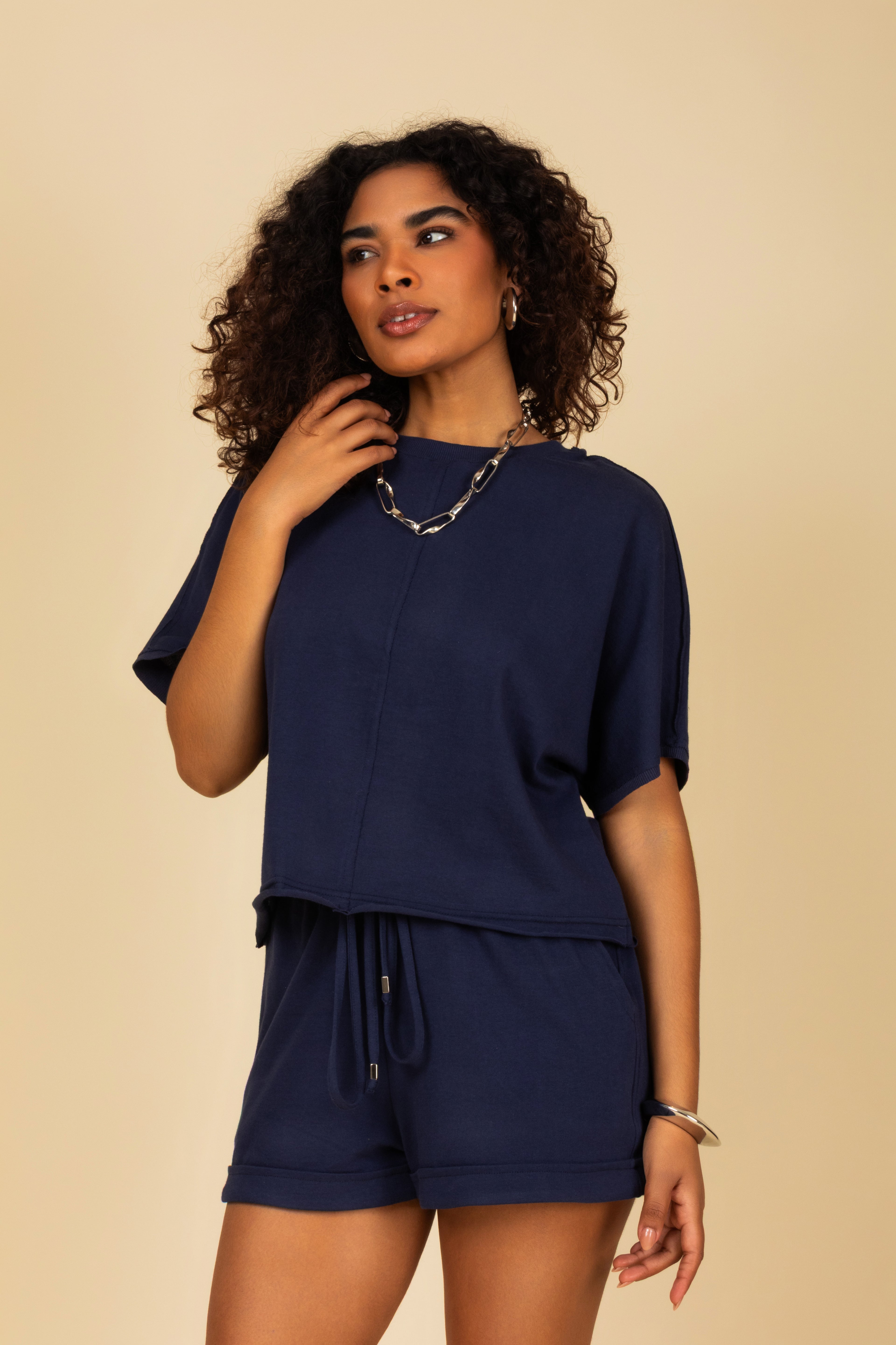 Conjunto blusa e short