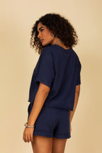 Conjunto blusa e short