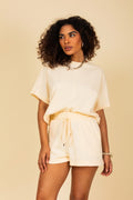 Conjunto blusa e short