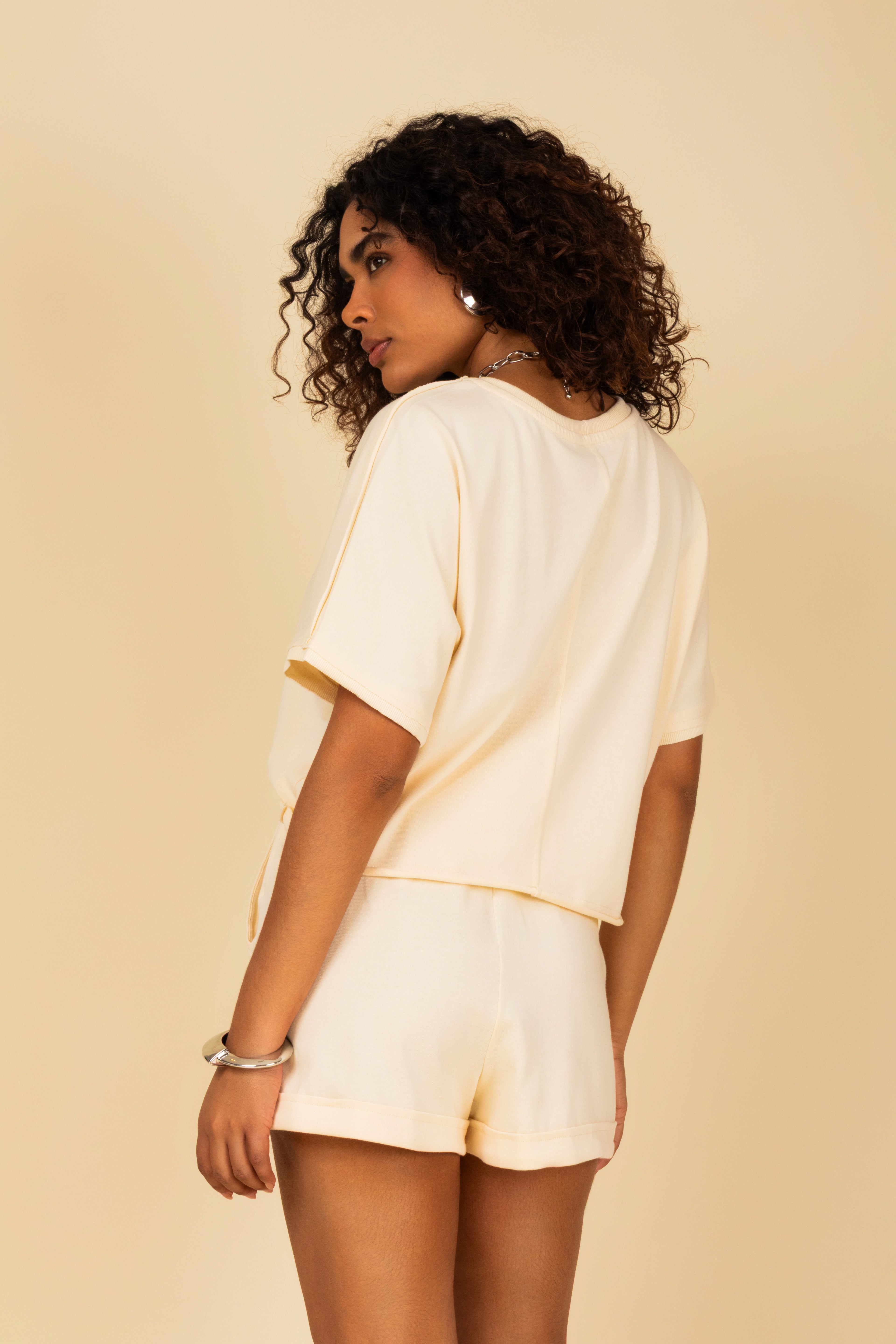 Conjunto blusa e short
