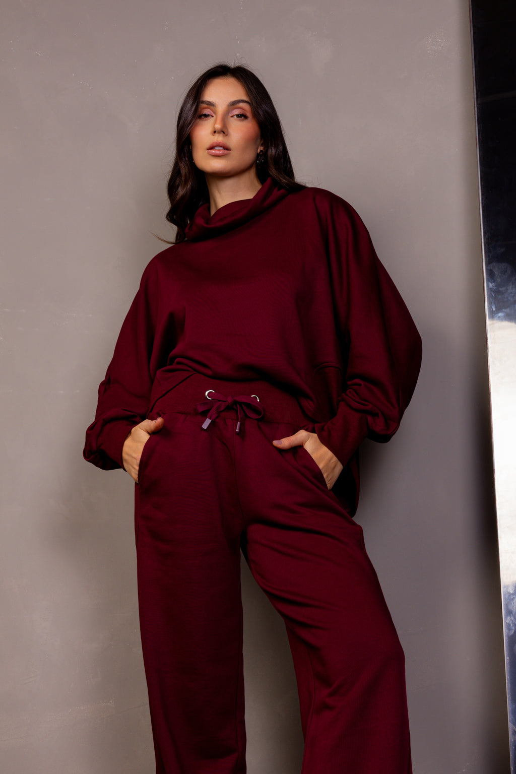 Conjunto soft gola ampla