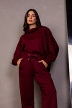 Conjunto soft gola ampla