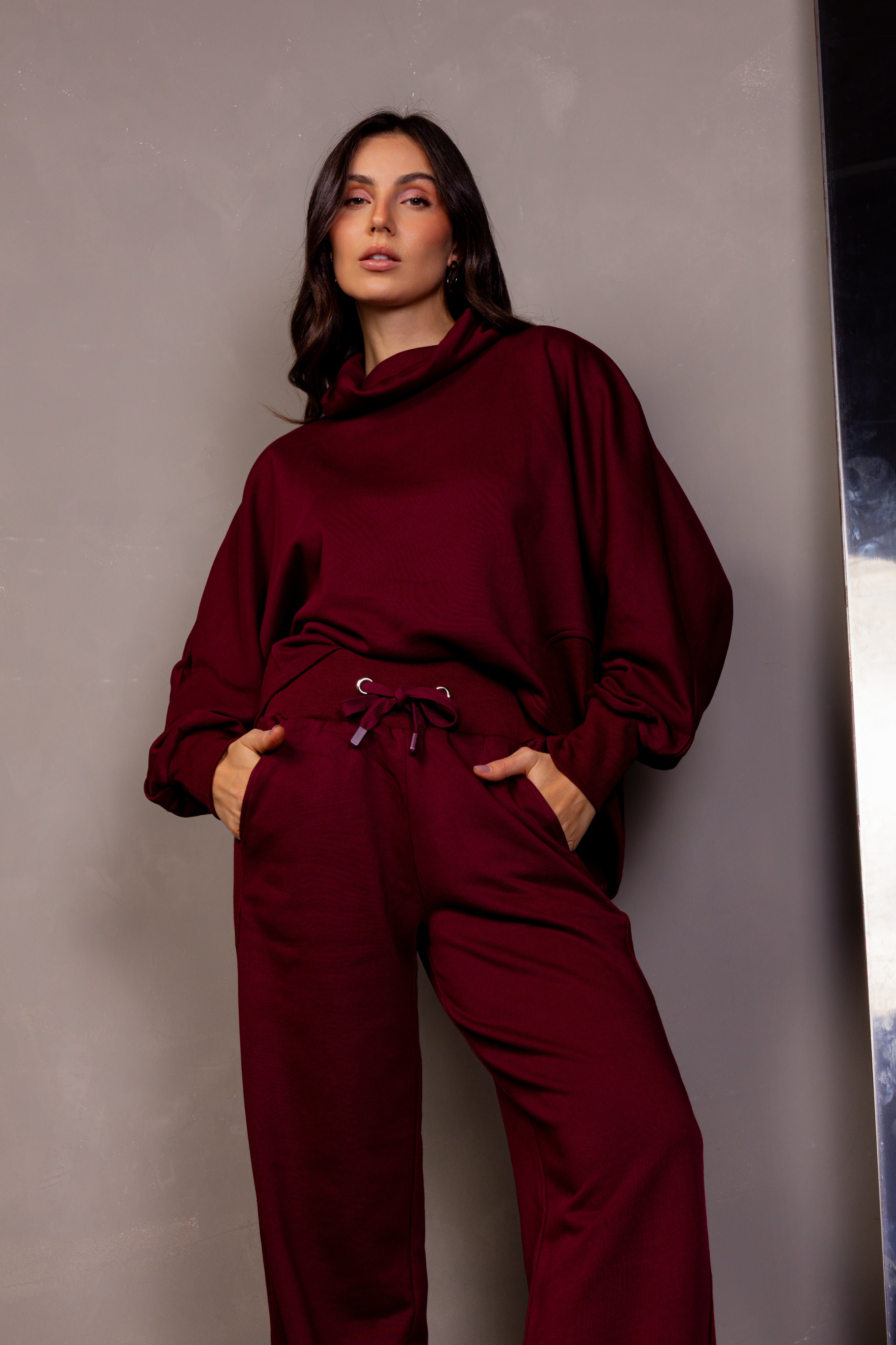 Conjunto soft gola ampla