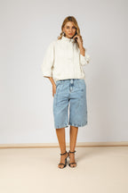 Jaqueta manga 3/4
