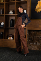 Jardineira com bolso cargo