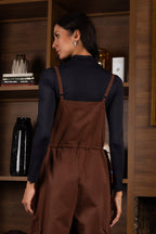 Jardineira com bolso cargo