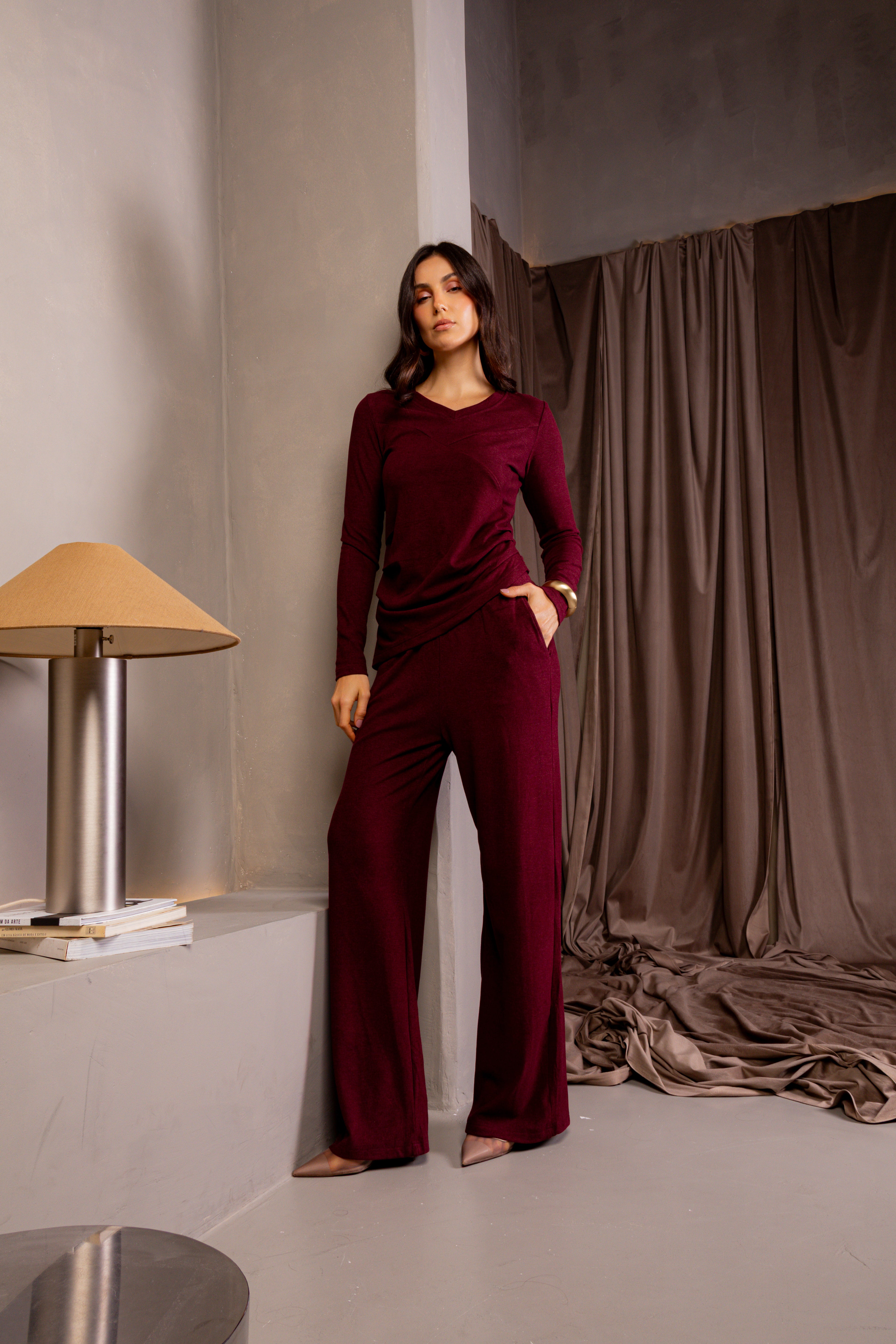 Conjunto de calça comfy