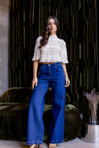 Calça jeans escura