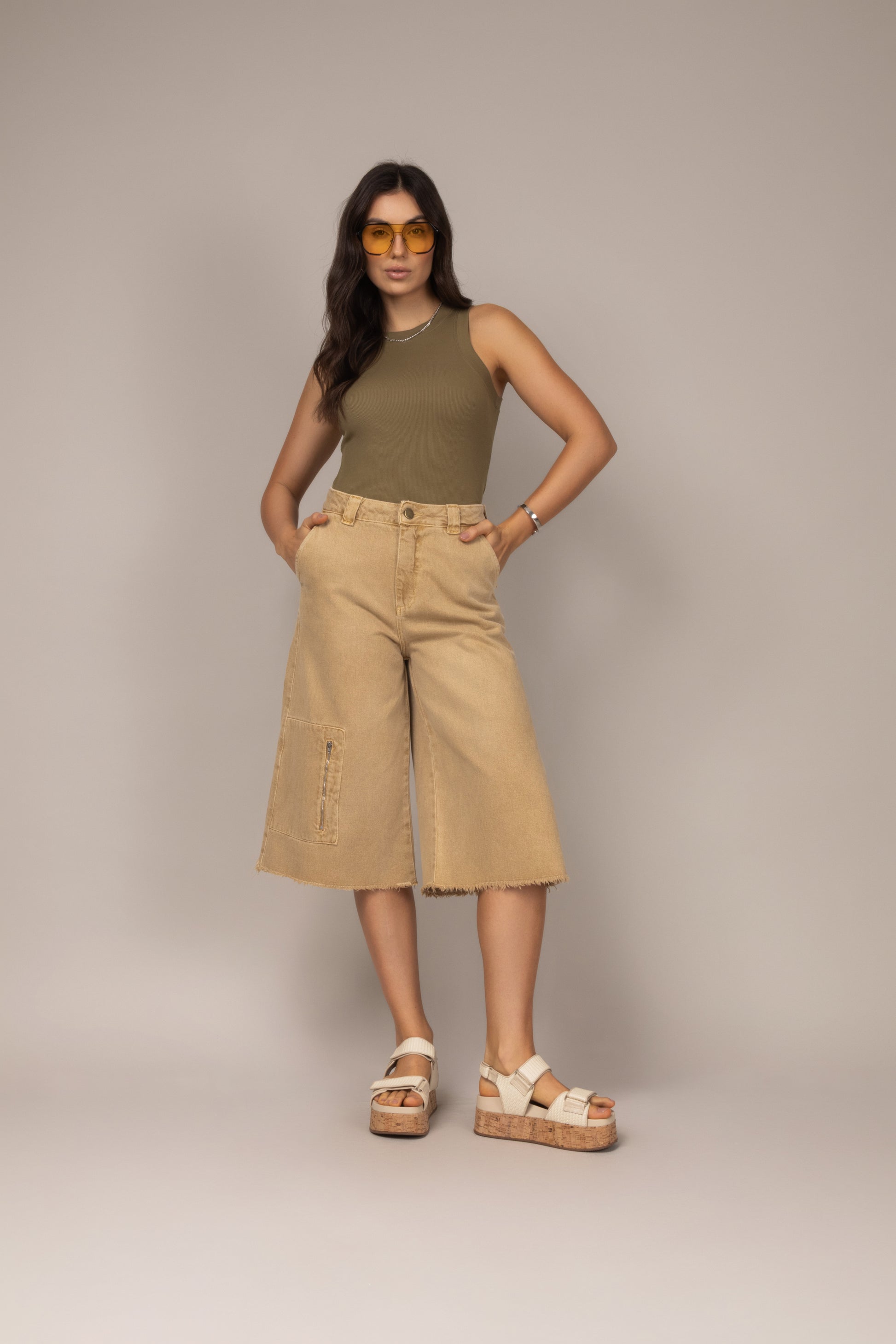 Bermuda jorts jeans