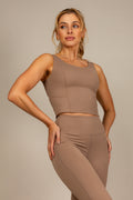 Blusa cropped fitness
