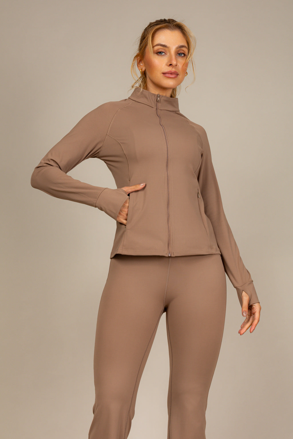 Conjunto fitness toque suave