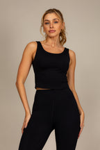 Blusa cropped fitness