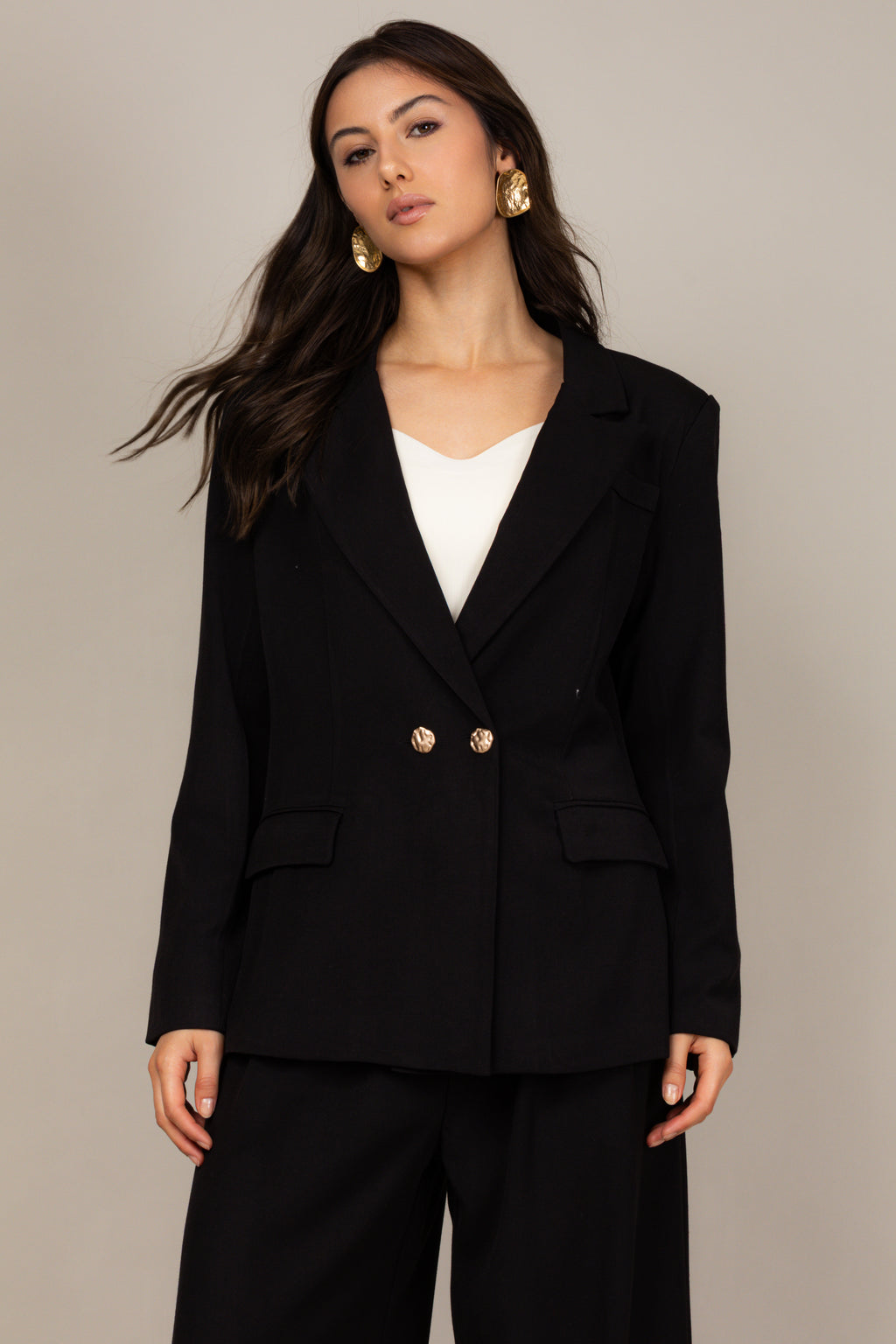 Blazer de alfaiataria estruturado