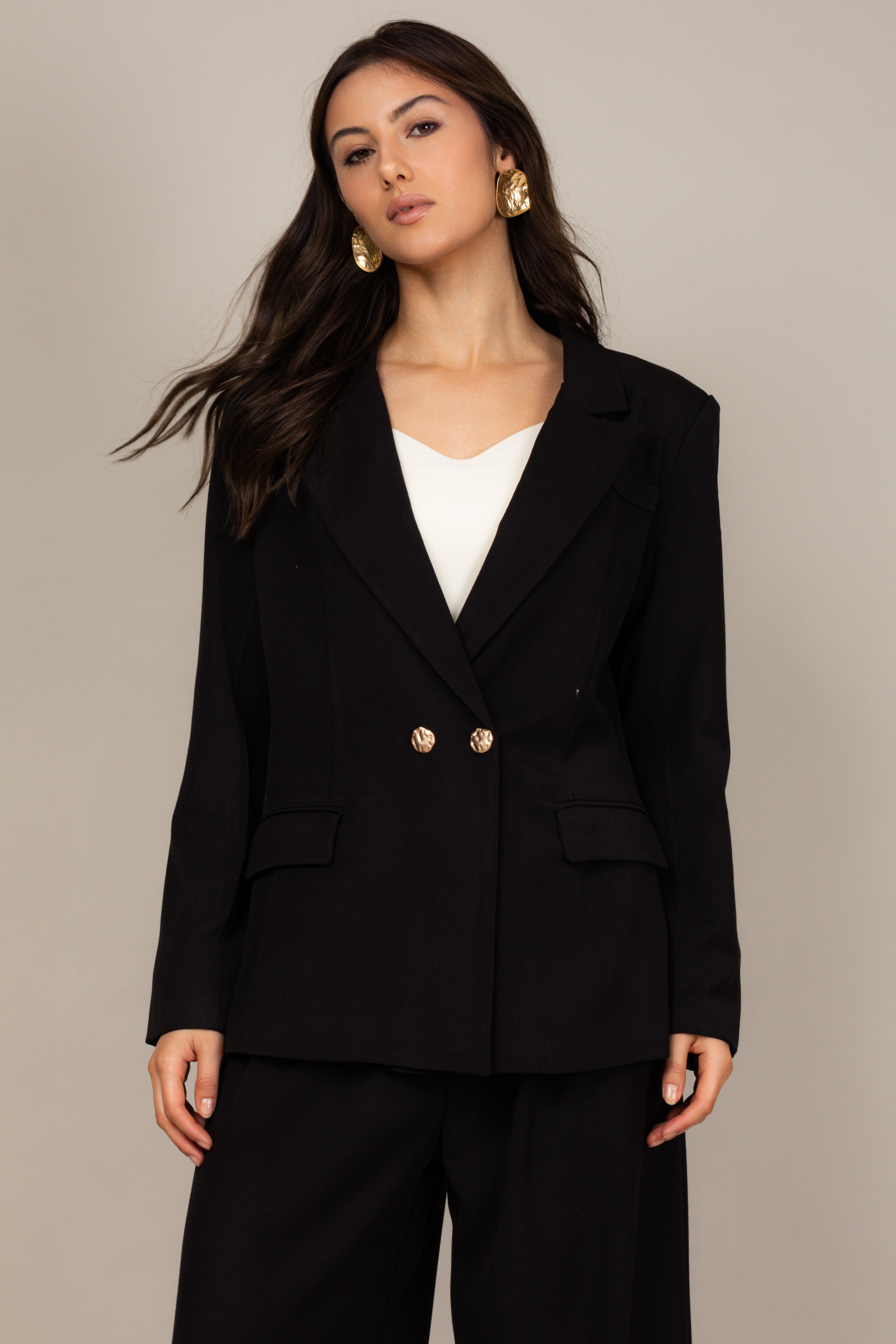 Blazer de alfaiataria estruturado