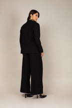 Calça de alfaiataria wide leg