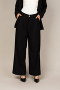 Calça de alfaiataria wide leg
