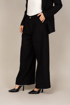 Calça de alfaiataria wide leg