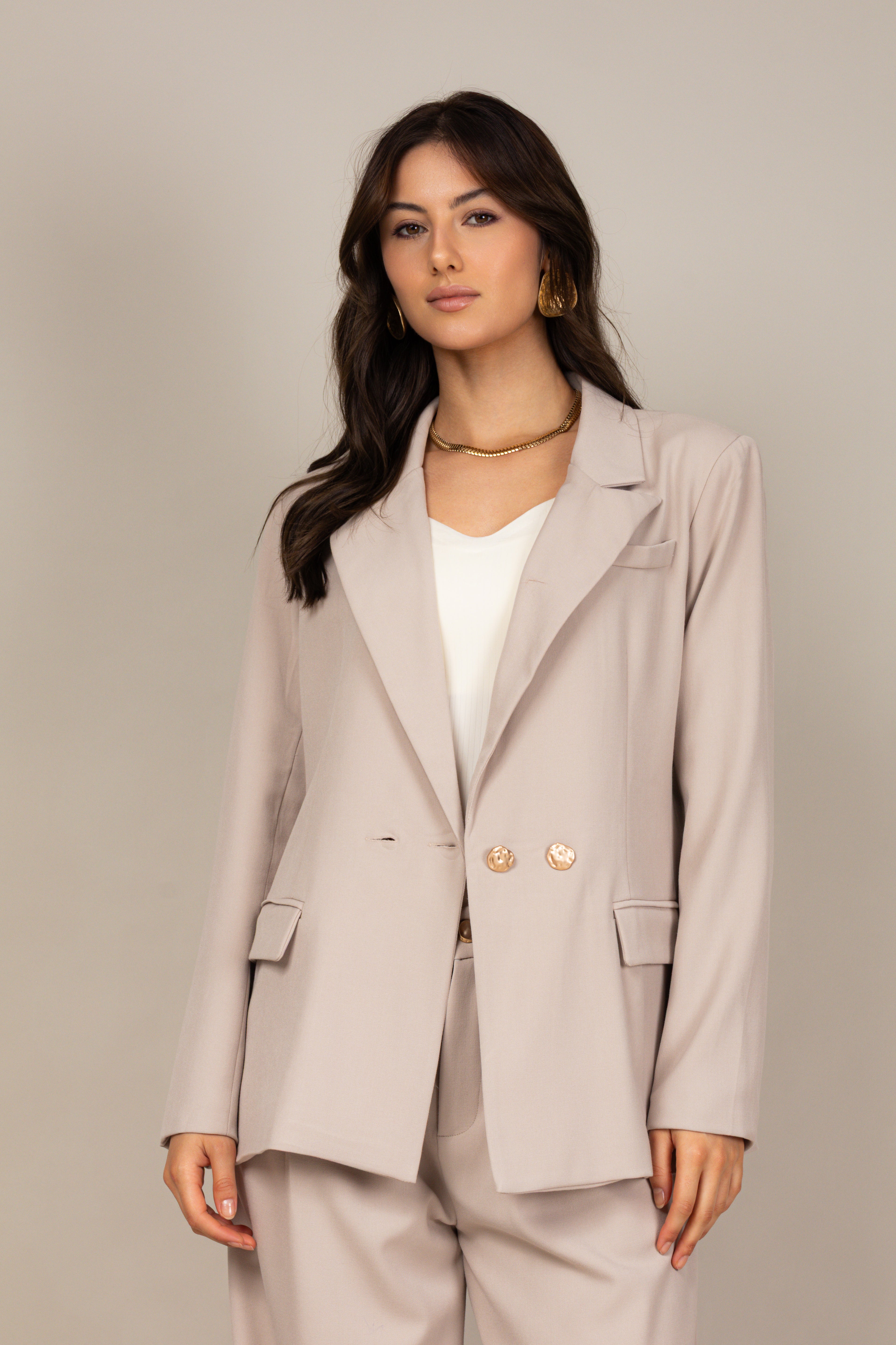 Blazer de alfaiataria estruturado