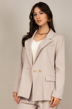 Blazer de alfaiataria estruturado