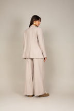 Calça de alfaiataria wide leg